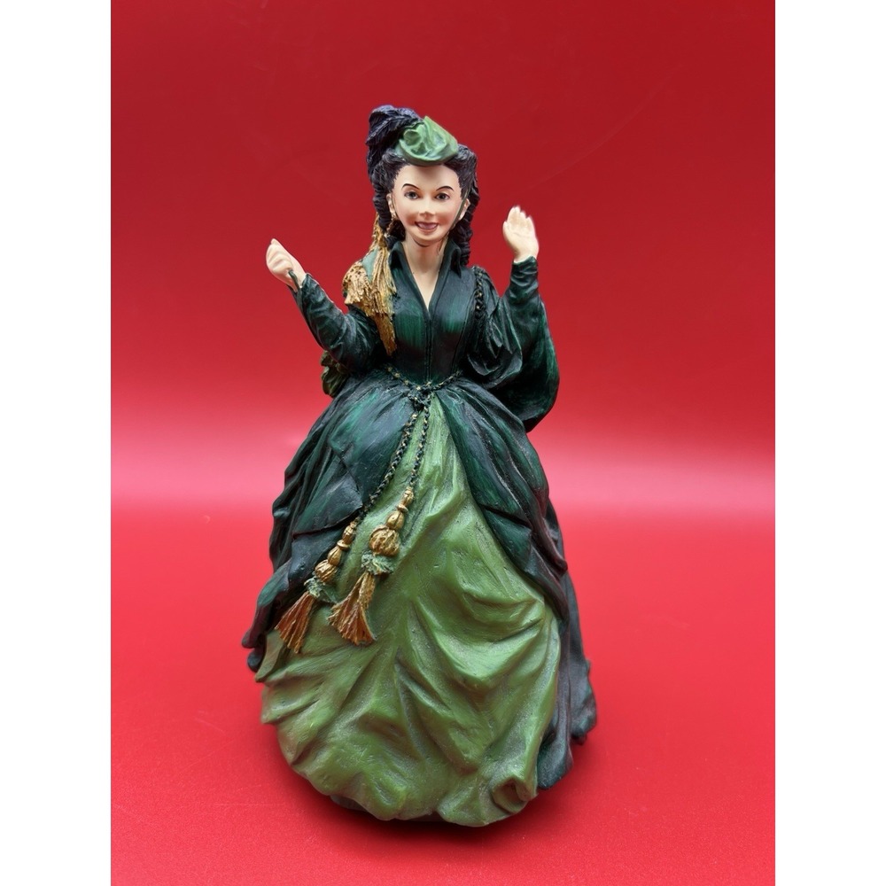 Vtg Ardleigh Elliott Miss Scarlett Gone With The Wind Music Box Limited Edition